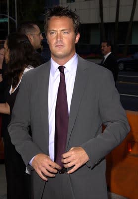 Matthew Perry at the Beverly Hills premiere of Paramount's Serving Sara