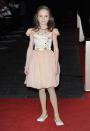 <b>'Really Cool'</b><br>When actress Isabelle Allen, who plays young Cosette in "Les Miserables," was asked what she thinks of seeing her face all over London, she said, "Cool, really cool." Allen's image appears on the film's posters and other promotional materials for the film. <br><br>(Photo by Stuart Wilson/Getty Images)