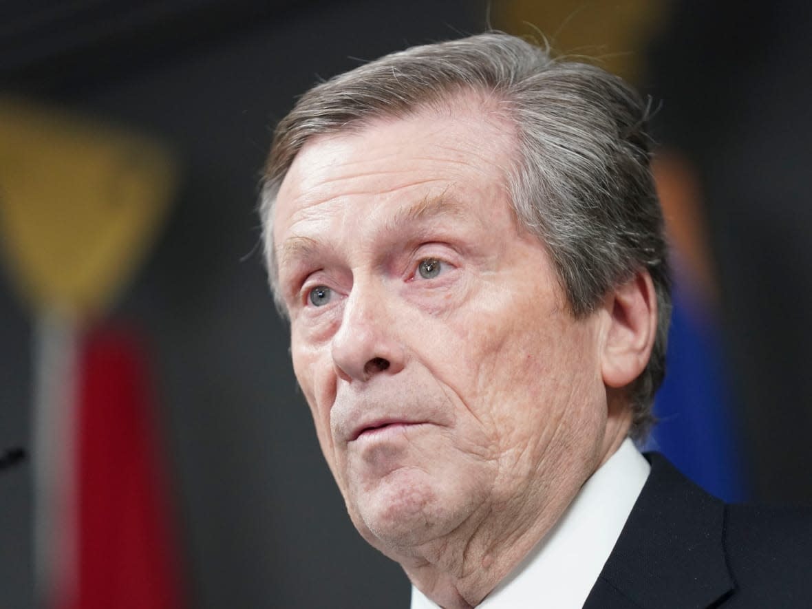 Following a Toronto Star report, John Tory admitted to having a relationship with a younger staffer and said he would step down as mayor. Power imbalances in workplace relationships can make it difficult — some experts would say impossible — to fully and freely give consent.  (Arlyn McAdorey/The Canadian Press - image credit)