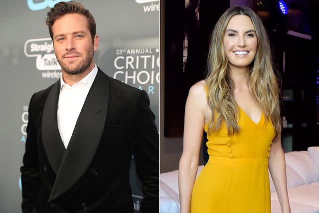 Getty images (2) Armie Hammer (left) and Elizabeth Chambers