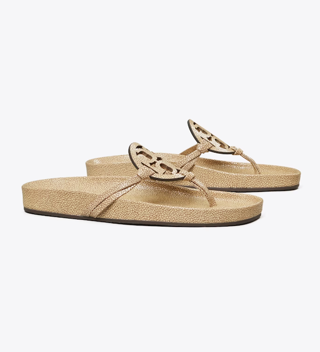 Tory Burch's Iconic Miller Sandal Just Got a Comfier Makeover for the  Summer & It's On Sale