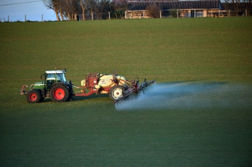 France is one of the EU's heaviest users of glyphosate, which is sprayed on food crops but also widely outside of agriculture on public lawns and in forestry