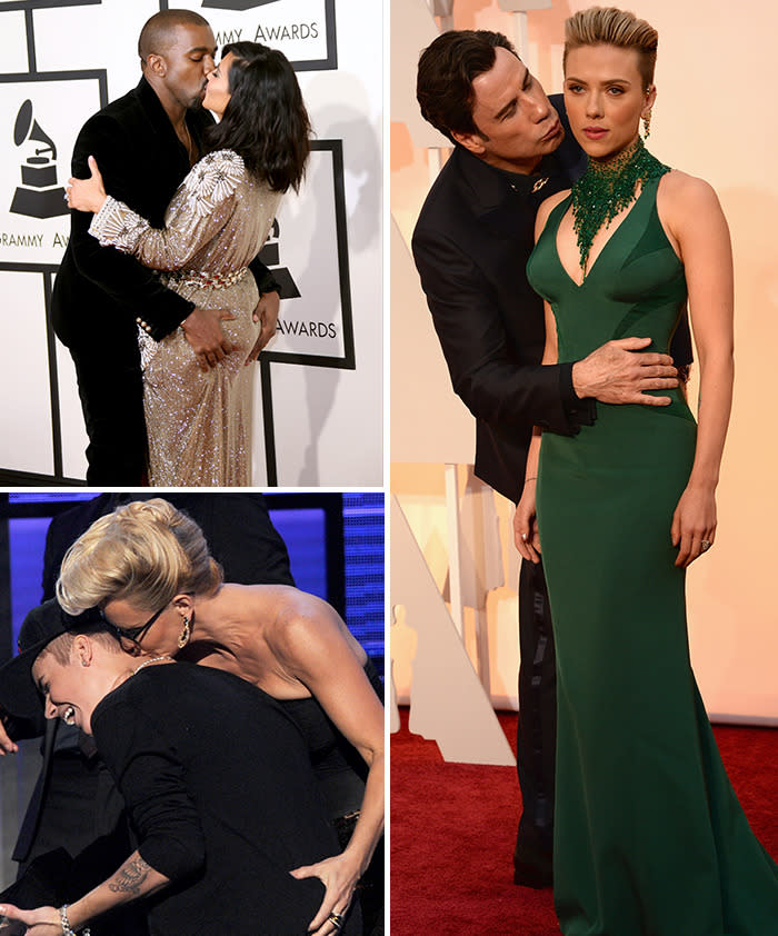 Awkward Celebrity PDA