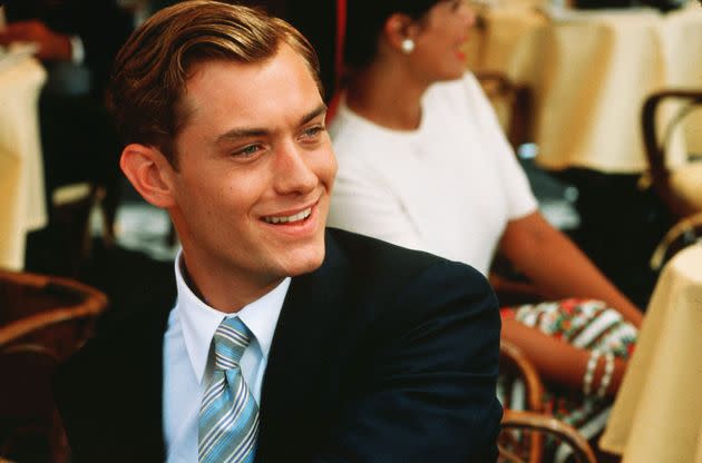 Jude Law as Dickie Greenleaf in The Talented Mr Ripley