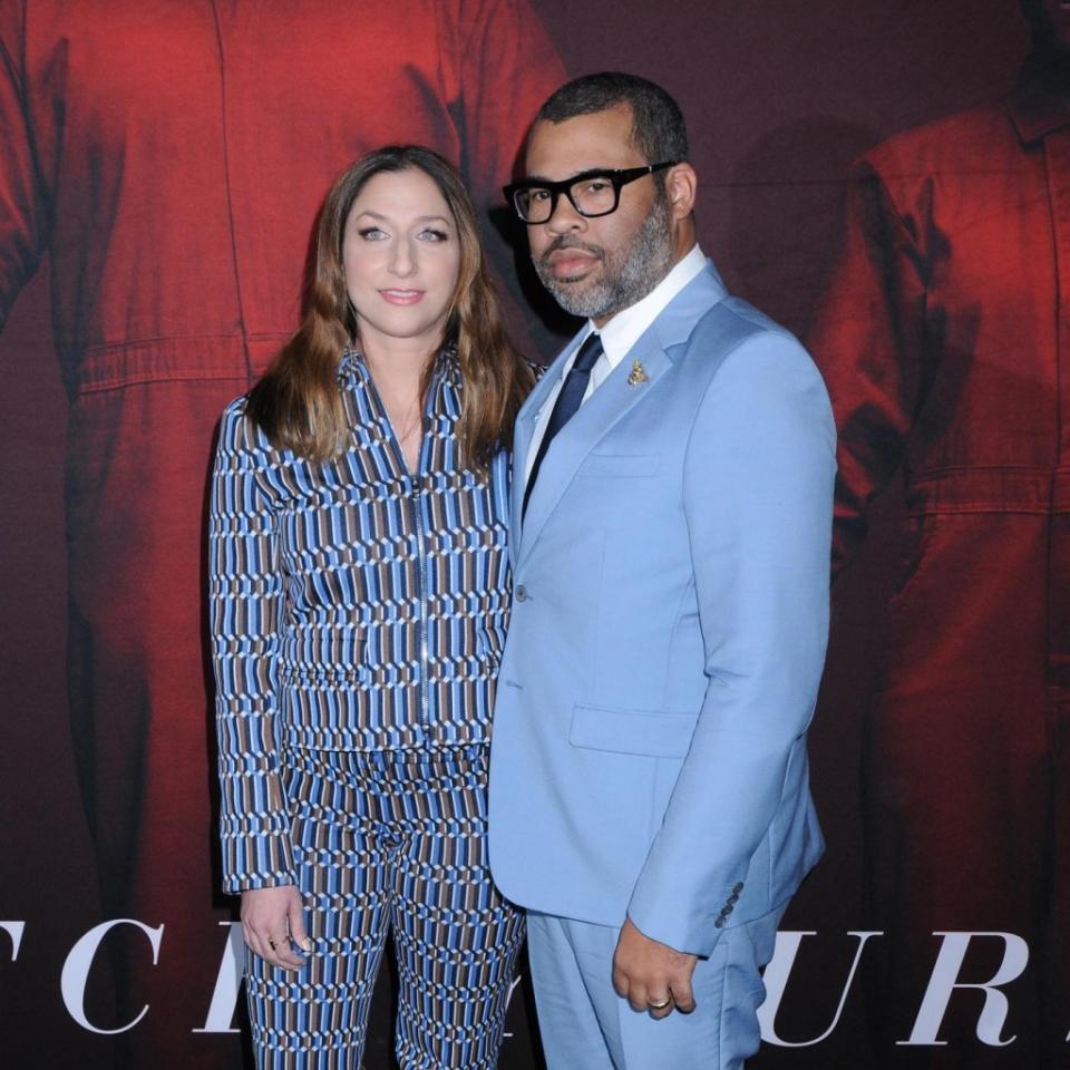 Chelsea Peele and Jordan Peele