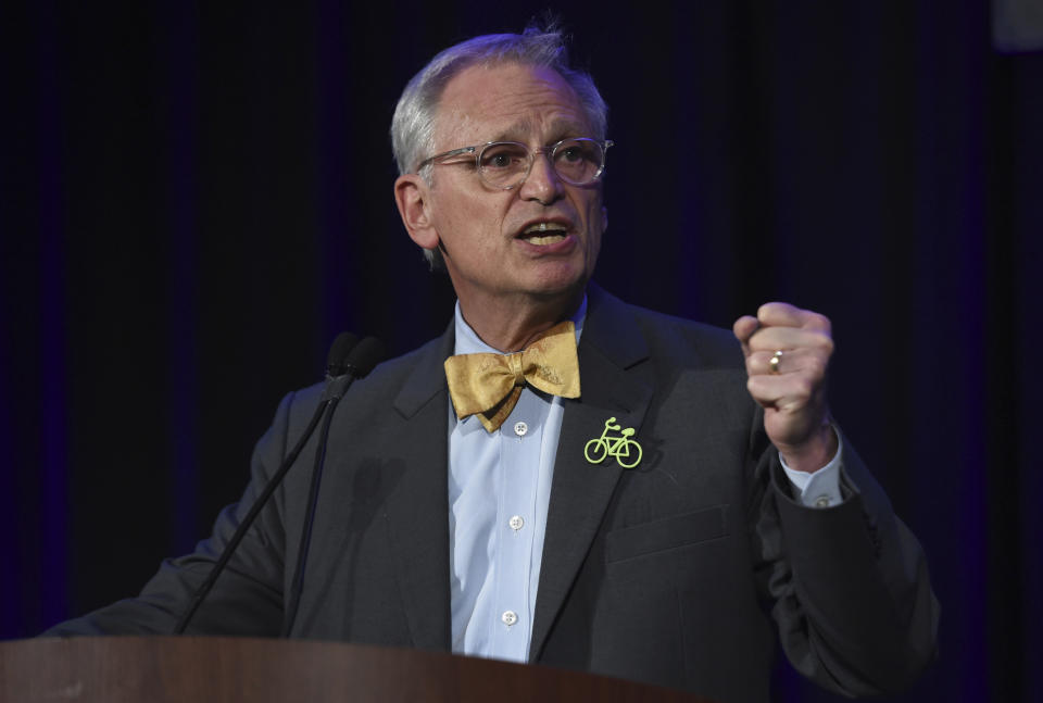 Congressman Earl Blumenauer speaks in Portland, Ore., Nov. 6, 2018. (Photo: Steve Dykes/AP)