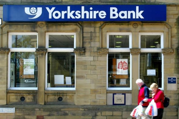 File photo dated 11/05/05 of a branch of the Yorkshire Bank as Clydesdale and Yorkshire Banks are to close 28 