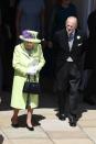 <p>Despite concerns about his health, the Duke of Edinburgh attended the wedding of Prince Harry and Meghan Markle just six weeks after undergoing a hip operation. He also watched his granddaughter Princess Eugenie marry Jack Brooksbank that October. </p>