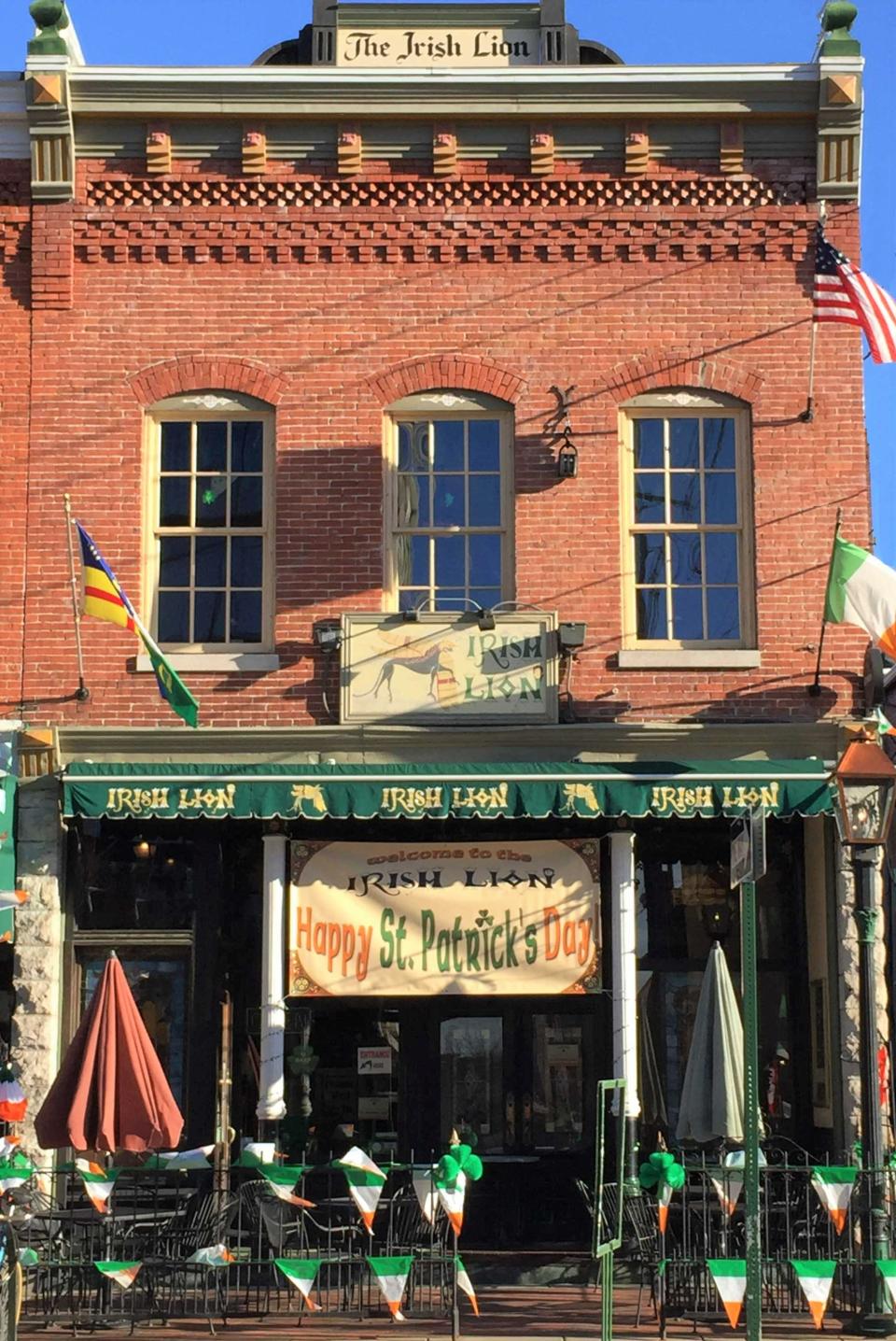 Irish Lion Restaurant and Pub will be celebrating St. Patrick's Day on Thursday, but there will be no reservations taken for that day.