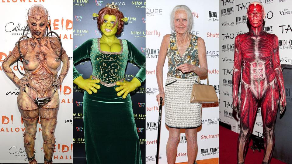 Heidi Klum Halloween costumes