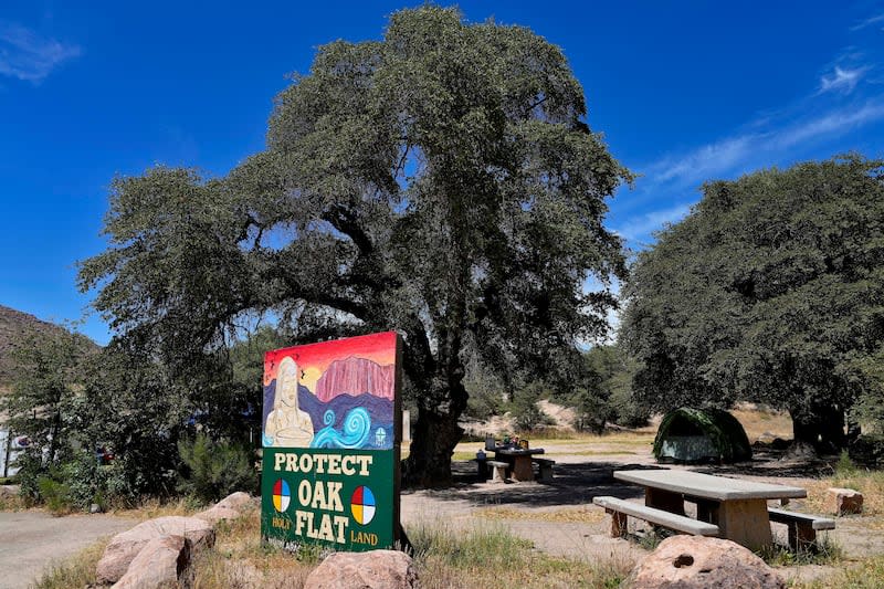 A proposed mine would prevent Apaches from worshipping at Oak Flat, which they consider sacred. | Matt York