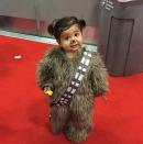 Parece que Chewbacca teve uma filha, e é muito linda. Será que o Han Solo é o padrinho? (Foto: Instagram / @colourmekubelik).