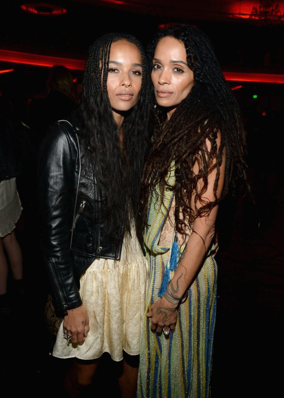 2) Zoë Kravitz & Lisa Bonet