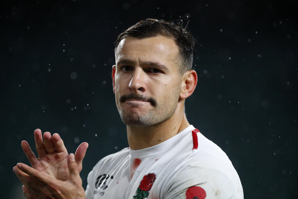 LONDON, ENGLAND - NOVEMBER 10: Danny Care of England during the Quilter International match between England and New Zealand at Twickenham Stadium on November 10, 2018 in London, United Kingdom. (Photo by Lynne Cameron/Getty Images)