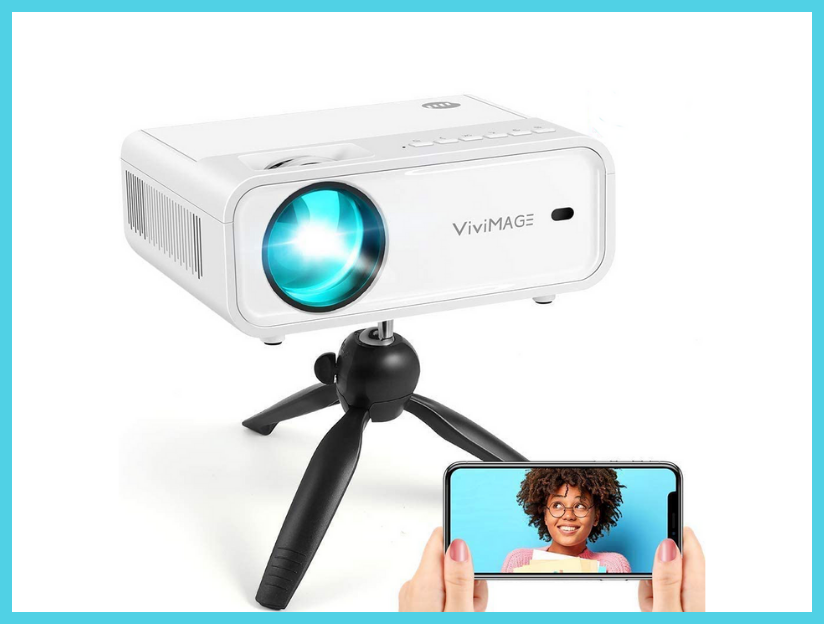 Get this Vivimage Explore 2 Mini Wi-Fi Digital Projector for just $110. (Photo: Amazon)
