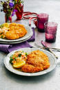 Ever the crowd-pleaser, homemade schnitzel is very hard to beat - especially when served with a crunchy coleslaw. <br><br>Click here for <span>chicken schnitzel recipe</span>