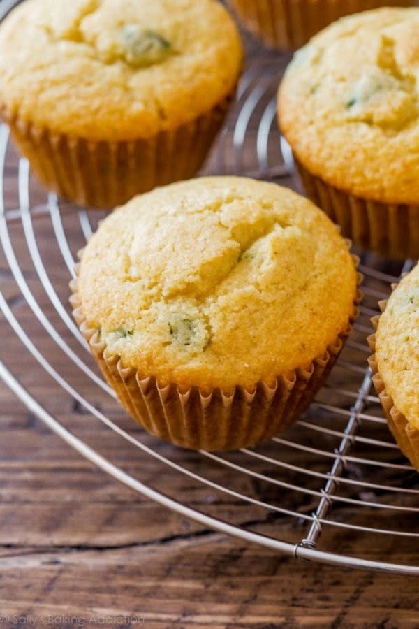 Jalapeño Cornbread Muffins