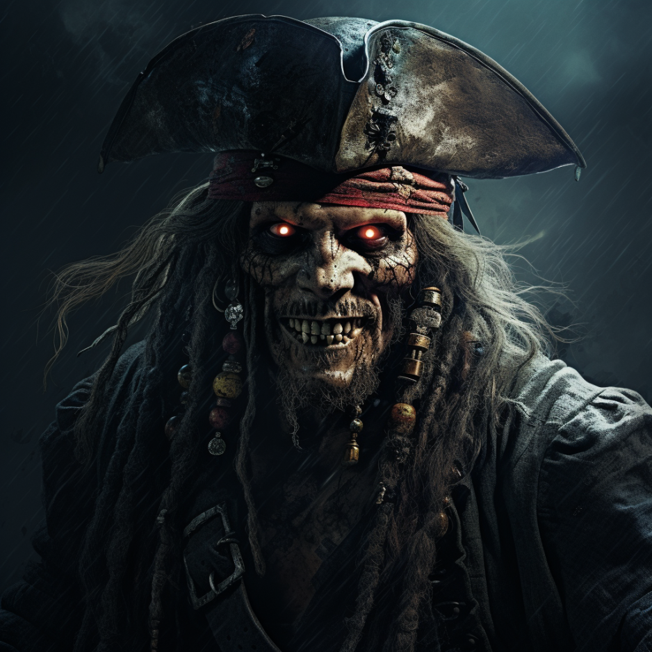 Scary Captain Jack Sparrow