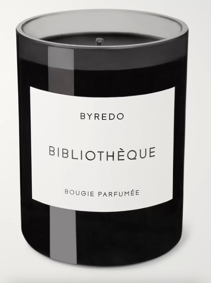 <p><strong>Byredo</strong></p><p>mrporter.com</p><p><strong>$90.00</strong></p><p><a href="https://go.redirectingat.com?id=74968X1596630&url=https%3A%2F%2Fwww.mrporter.com%2Fen-us%2Fmens%2Fproduct%2Fbyredo%2Fgrooming%2Fcandles%2Fbibliotheque-scented-candle-240g%2F42247633208094019&sref=https%3A%2F%2Fwww.esquire.com%2Fstyle%2Fmens-fashion%2Fg42722122%2Fmr-porter-valentines-day-gifts-for-men-2023%2F" rel="nofollow noopener" target="_blank" data-ylk="slk:Shop Now;elm:context_link;itc:0;sec:content-canvas" class="link ">Shop Now</a></p><p>Handmade in France, this candle looks as sexy as it smells. Notes of vanilla, plum, leather, and peach are sure to impress.</p>