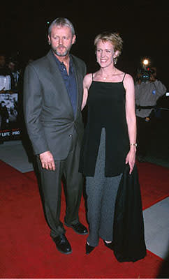 David Morse and his wife at the Beverly Hills premiere of Castle Rock's Proof Of Life