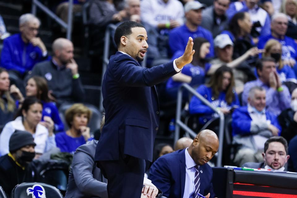 Seton Hall assistant coach Donald Copeland