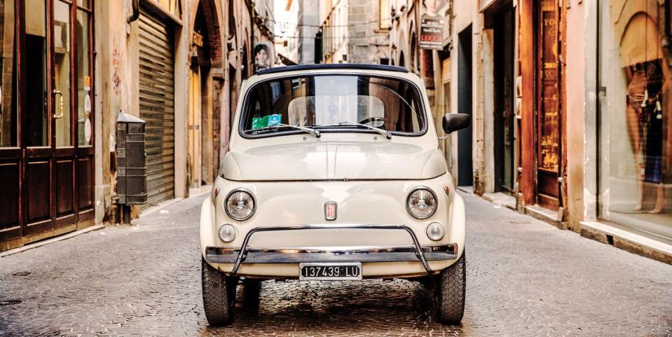 real italian car company fiat 500