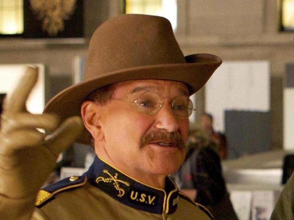 Robin Williams in ‘Night at the Museum: Secret of the Tomb’ (Rex Features)