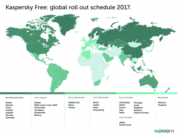 Kaspersky Free 卡巴斯基防毒軟件免費版可下載囉！
