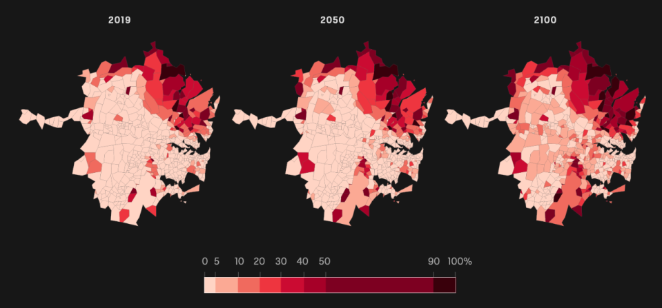 Sydney. (Source: ABC/Climate Risk)