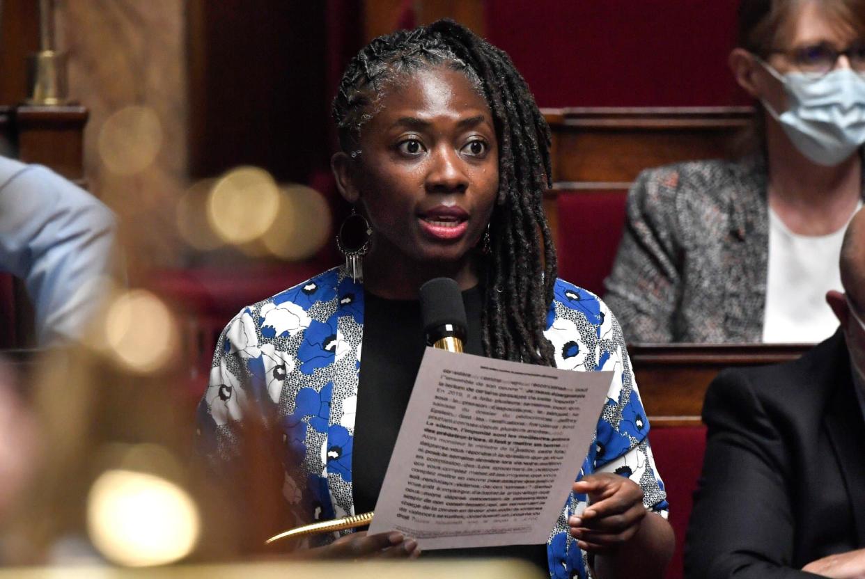 Danièle Obono à l'Assemblée nationale en juillet 2020. - STEPHANE DE SAKUTIN