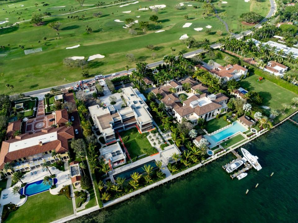 Indian Creek, often referred to as the “Billionaire Bunker,” boasts a roster of distinguished residents, including football icon Tom Brady. MEGA for NY Post