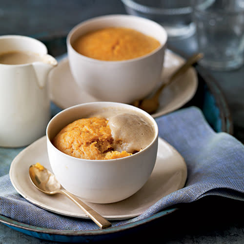 Steamed Butternut Squash Pudding