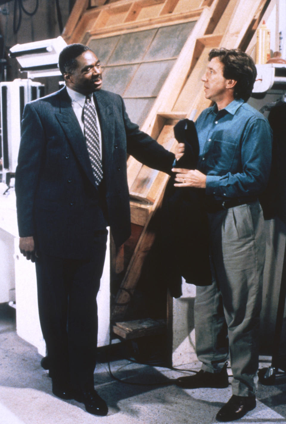 Robinson with Tim Allen in ‘Home Improvement’