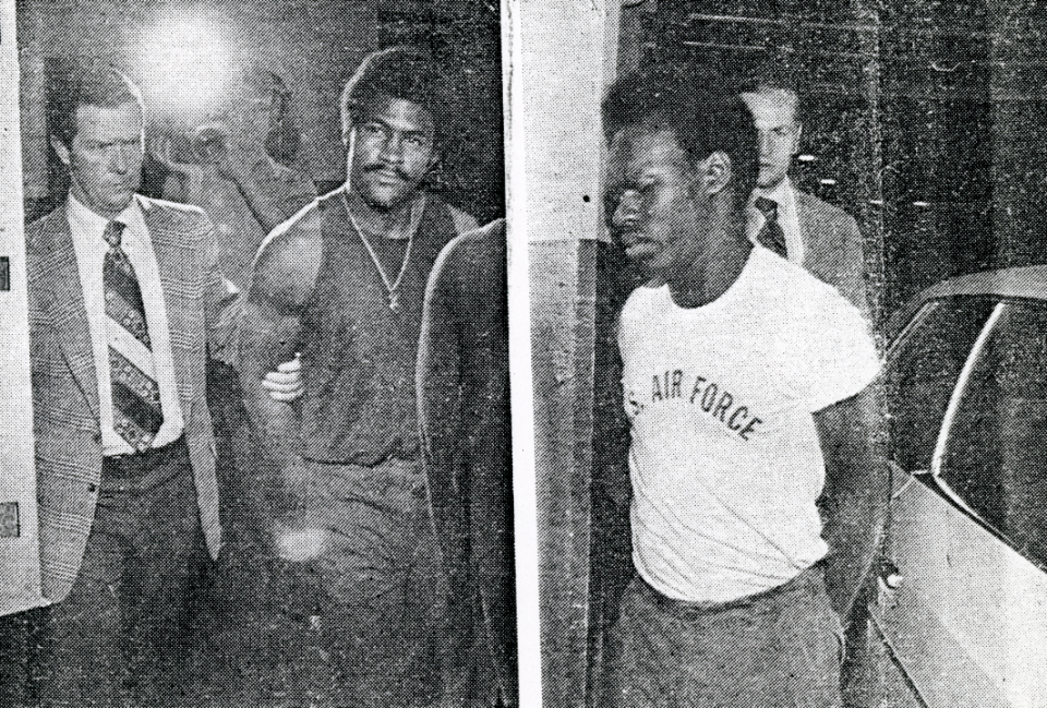 Dale Selby Pierre (right) and William Andrews (left) were convicted of first-degree murder in the killings. (credit: Weber State University)