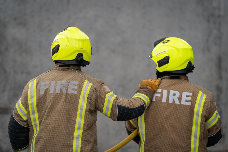 The Fire Brigades Union is currently balloting on strike action (PA)