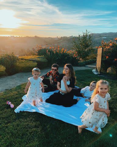 <p>April Love Geary Instagram </p> Robin Thicke and April Love Geary with their kids