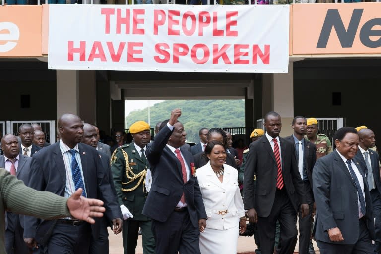 Mnangagwa was sworn in last Friday on a wave of hope for change after the Mugabe era