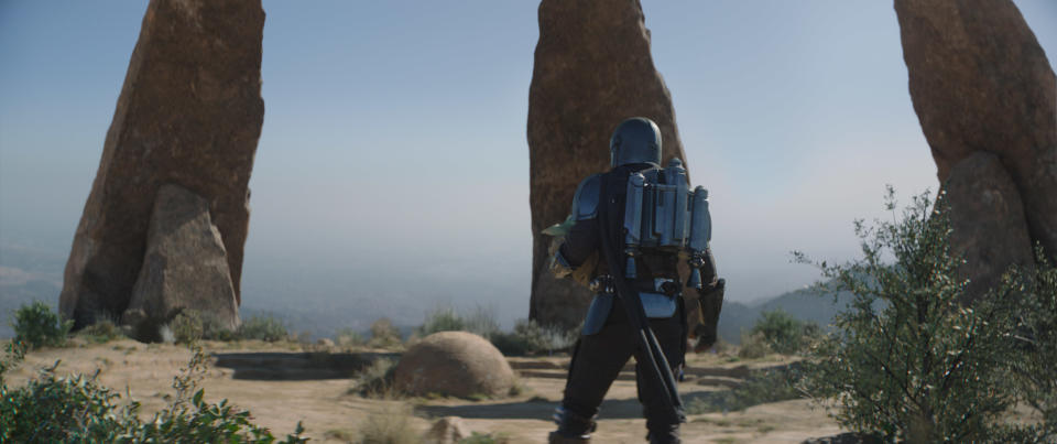 A still from The Mandalorian - The Tragedy - streaming exclusively on Disney+ (Lucasfilm)