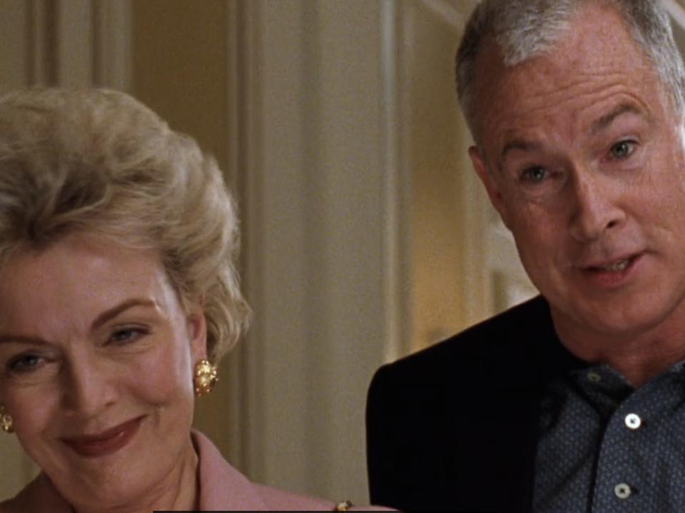 Meredith's parents in "The Parent Trap."