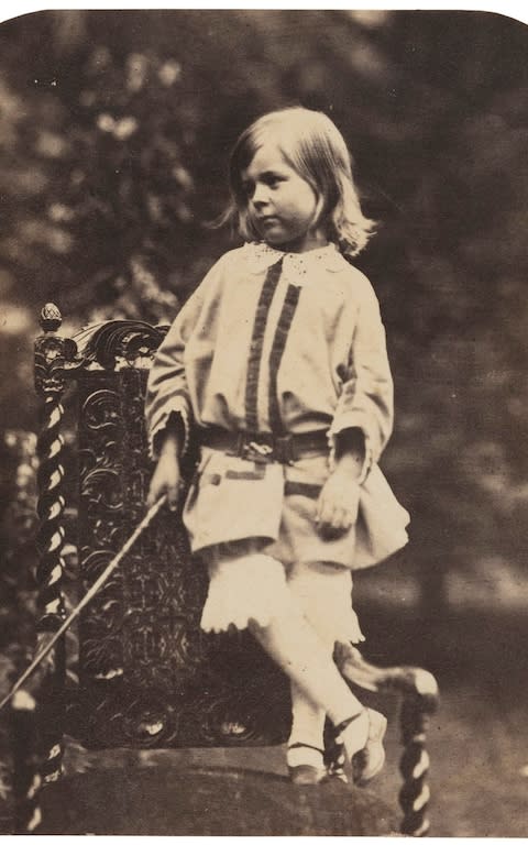 Lewis Carroll's photograph of Hallam Tennyson, 2nd Baron Tennyson - Credit: NPG