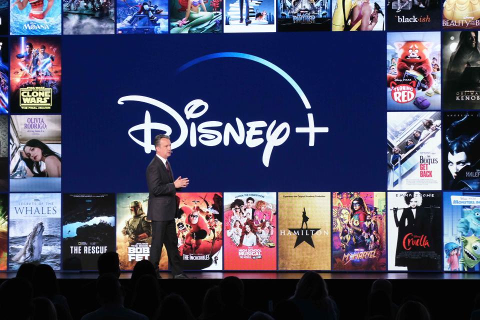 Disney+ took center stage at Disney’s Upfront presentation to advertisers last month. - Credit: Disney General Entertainment