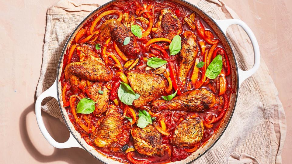 chicken with peppers