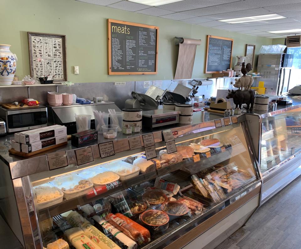 Some of the offerings at Aquidneck Meat & Provisions, located at 800 Aquidneck Avenue in Middletown.