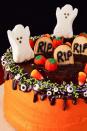 <p>We've done our fair share of spooky Halloween treats—<a href="http://www.delish.com/uk/cooking/recipes/a29205846/dracula-dentures-recipe/" rel="nofollow noopener" target="_blank" data-ylk="slk:Dracula Dentures;elm:context_link;itc:0;sec:content-canvas" class="link ">Dracula Dentures</a>! <a href="http://www.delish.com/uk/cooking/recipes/a29221190/strawberry-ghosts-recipe/" rel="nofollow noopener" target="_blank" data-ylk="slk:Strawberry Ghosts;elm:context_link;itc:0;sec:content-canvas" class="link ">Strawberry Ghosts</a>!—but wanted to make a Halloween layer cake that you wouldn't be too scared to take a bite of. </p><p>By topping it with ghost marshmallows and cookies with the letters "RIP", the presentation is spooky, but still lure in everyone for a bite.</p><p>Get the <a href="https://www.delish.com/uk/cooking/recipes/a29221244/halloween-layer-cake-recipe/" rel="nofollow noopener" target="_blank" data-ylk="slk:Halloween Layer Cake;elm:context_link;itc:0;sec:content-canvas" class="link ">Halloween Layer Cake</a> recipe.</p>