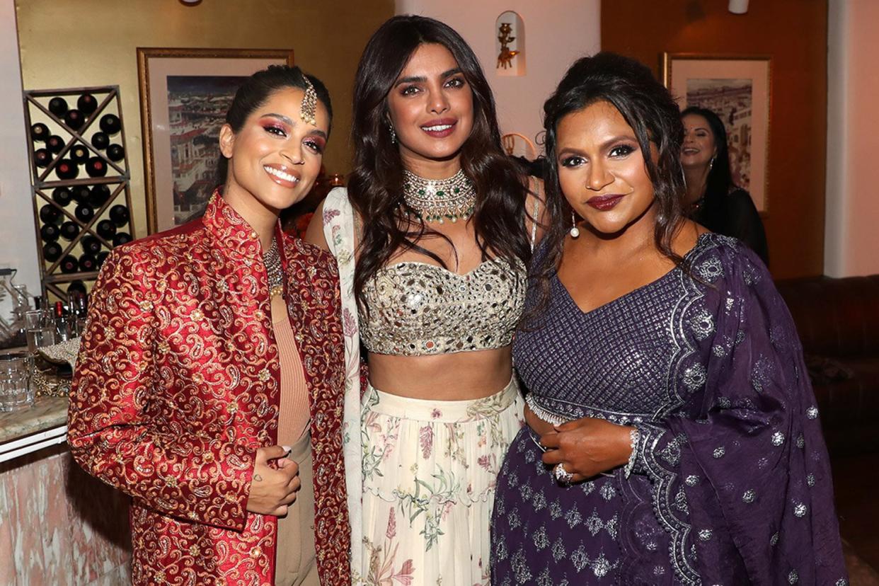 Priyanka Chopra Jonas, Lilly Singh, and Mindy Kaling