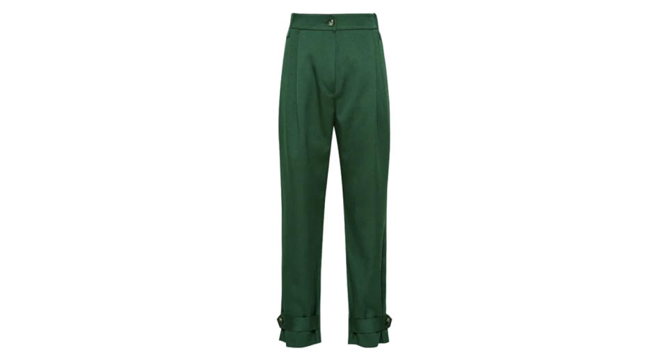 Duke Pleat front Tapered Trousers