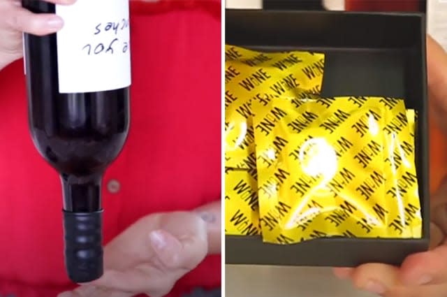 These reusable 'wine condoms' will save your unfinished bottles of wine