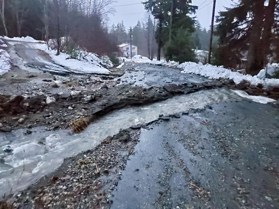 Image: Haines, Alaska mudslide (Matt Boron / Alaska Dept of Transportation and Public Facilities via AP)