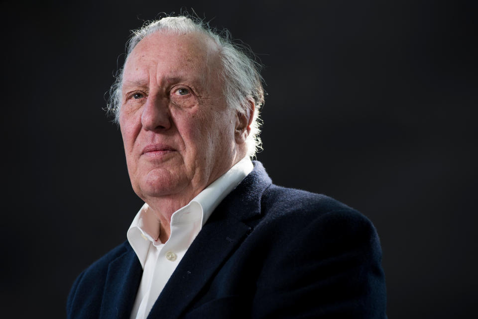 Prolific thriller writer Frederick Forsyth.