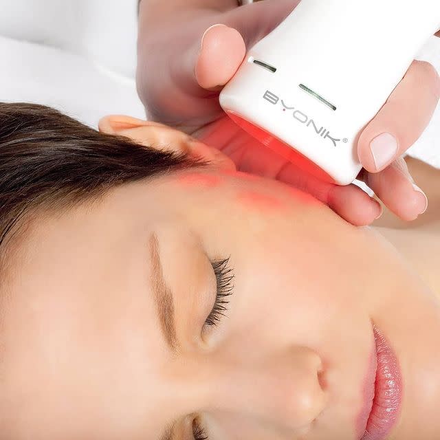 <p>Non-invasive and pain-free, laser facial, Byonik, works with your pulse to release energy into your skin. The rejuvenation treatment can benefit all kinds of concerns, from scarring to redness, loss of elasticity, lines and wrinkles, granting all an instant glow plus anti-ageing effects over time. While every facial is individually customised to tackle your specific skin needs, expect a hydration hit, too. The laser delivers special hyaluronic gels to the the cells of the skin which increase volume and help define contours. A great all-rounder.<br></p><p>Byonik Pulse Triggered Laser available at various clinics nationwide. We recommend it at <a href="https://www.aesthetics-collective.co.uk/" rel="nofollow noopener" target="_blank" data-ylk="slk:Aesthetics Collective;elm:context_link;itc:0;sec:content-canvas" class="link ">Aesthetics Collective</a>, Sussex, Surrey and Hampshire; <a href="https://eleniqueaesthetics.co.uk/byonik-laser/" rel="nofollow noopener" target="_blank" data-ylk="slk:Elenique Aesthetics;elm:context_link;itc:0;sec:content-canvas" class="link ">Elenique Aesthetics</a>, London; and <a href="https://www.dthomas.com/byonik/" rel="nofollow noopener" target="_blank" data-ylk="slk:D.Thomas Clinic;elm:context_link;itc:0;sec:content-canvas" class="link ">D.Thomas Clinic</a>, London</p><p><a href="https://www.instagram.com/p/BzfWLuEn8_5/" rel="nofollow noopener" target="_blank" data-ylk="slk:See the original post on Instagram;elm:context_link;itc:0;sec:content-canvas" class="link ">See the original post on Instagram</a></p>